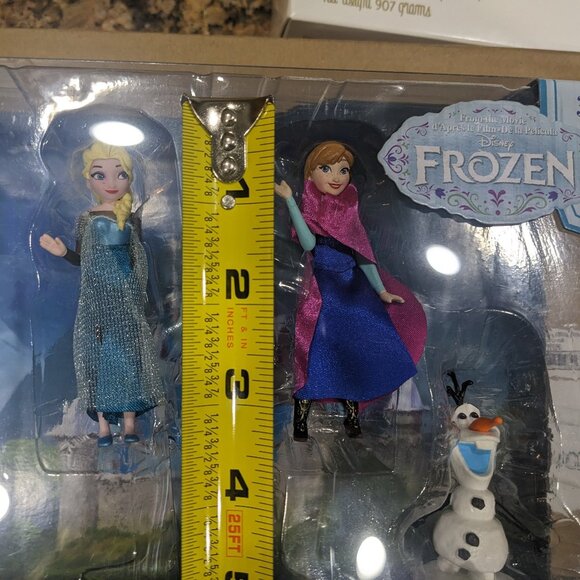 Disney Collection | 5 pcs Frozen Mini Castle Playset | Anna | Elsa | Olaf - Picture 4 of 4